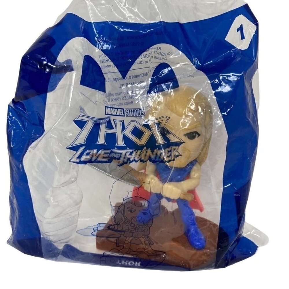Mc Donald's Happy Meal Toy Thor Love and Thunder Unopened